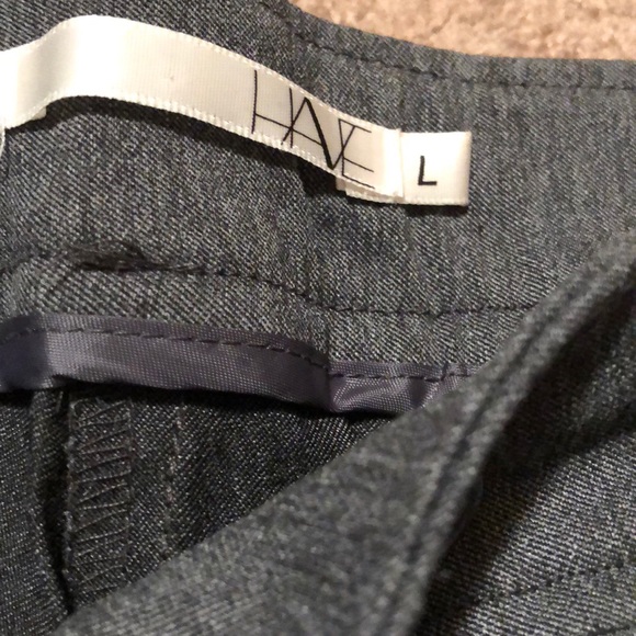 Juniors Gray Dress Pants - Picture 2 of 4